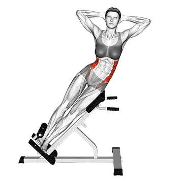 45 side bend