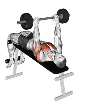 Barbell Decline Pullover