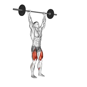 Barbell Overhead Lunge - Exclusive get you ultimate Strength