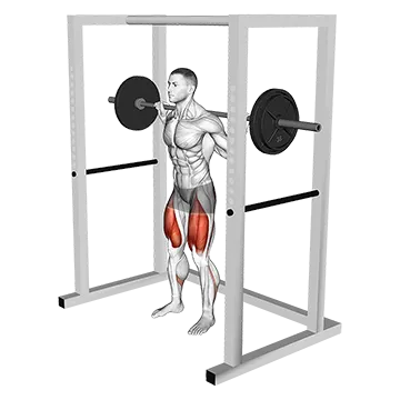 Barbell Pin Squat - Exclusive get you ultimate Strength for Quadriceps