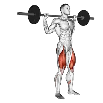 Barbell Rear Lunge - Exclusive get you ultimate Strength for Quadriceps