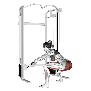 Cable Standing Hip Thrust