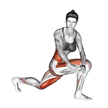 Crossover Kneeling Hip Flexor Stretch - Exclusive get you ultimate Flexibility for Hip Flexors