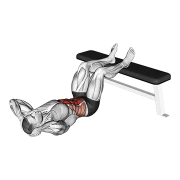 Crunch Hold - Exclusive get you ultimate Strength for Rectus Abdominis from X health blend   Animated Exercise  Library