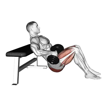 Dumbbell Hip Thrust