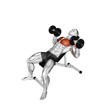 Dumbbell Incline Twist Press