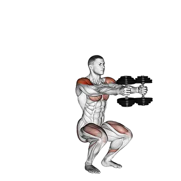 Dumbbell Iron Cross - Exclusive get you ultimate Strength for Pectoralis from X health blend   Animated Exercise  Library