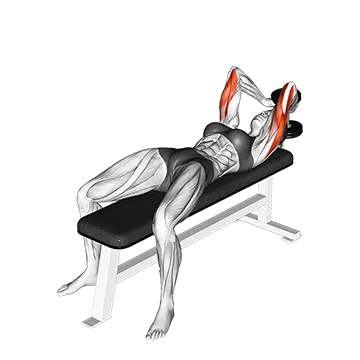 Dumbbell Lying Single Extension