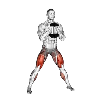 Dumbbell Side Squat