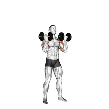 Dumbbell Standing Arnold Press