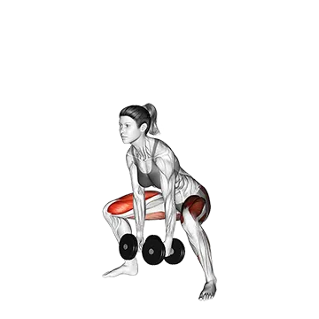 Dumbbell Sumo Deadlift