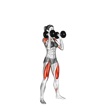 Dumbbell Thruster