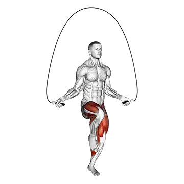 High Knee Jump Rope