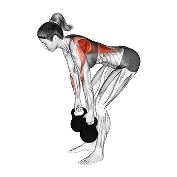 Kettlebell Bent Over Row