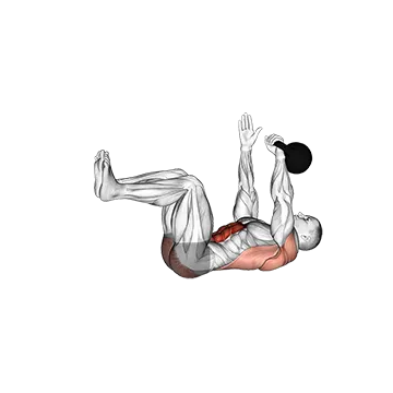 Kettlebell Dead Bug