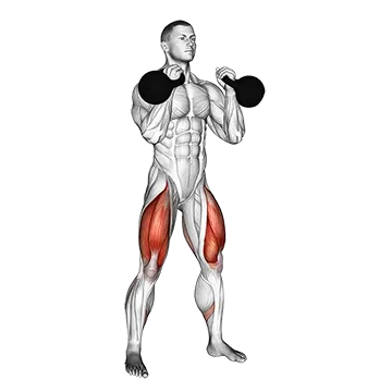 Kettlebell Front Squat