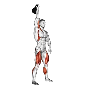 Kettlebell One Arm Jerk - Exclusive get you ultimate Strength for Deltoids