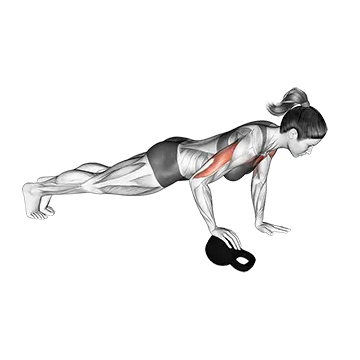Kettlebell Press Up