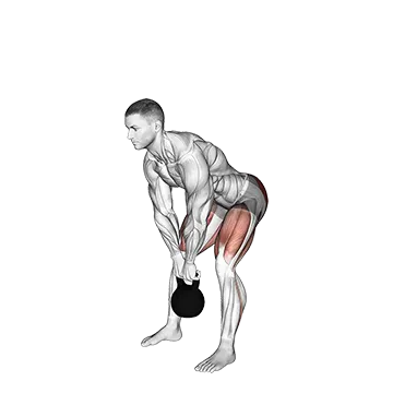 Kettlebell Straight Leg Deadlift - Exclusive get you ultimate Strength for Hamstrings