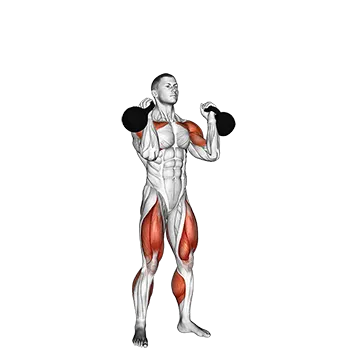 Kettlebell Thruster - Exclusive get you ultimate Strength for Deltoids
