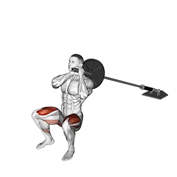 Landmine Hack Squat