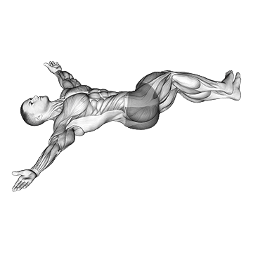 Lying Knee Roll Over Stretch - Exclusive get you ultimate Stretching for Hip Abductors