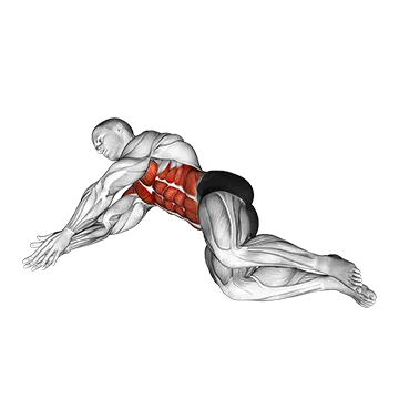 Open Book Stretch