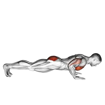 Outside Leg Kick Push Up