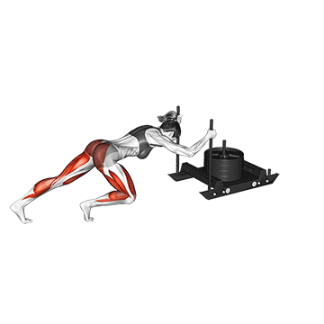 Power Sled Push - Exclusive get you ultimate Strength for Quadriceps