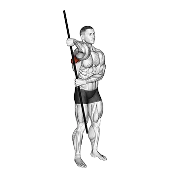 PVC External Rotation - Exclusive get you ultimate Strength for Rotator Cuff from X health blend   Animated Exercise  Library