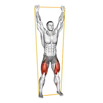 Resistance Band Overhead Squat