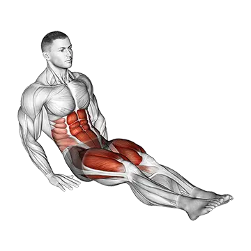Reverse Crunch Kick