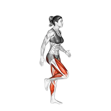 Run and Hop - Exclusive get you ultimate Cardio for Legs from X health blend   Animated Exercise  Library