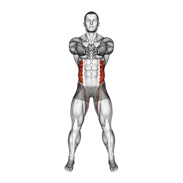 Standing Ab Twist - Exclusive get you ultimate Stretching