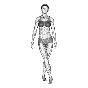 Standing Iliotibial Stretch