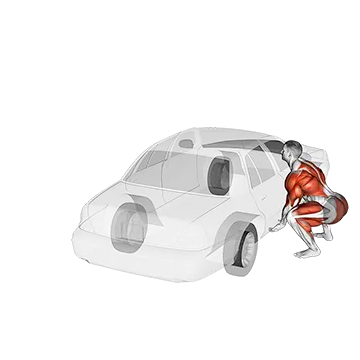 Strongman Car Flip - Exclusive get you ultimate Strength for Quadriceps