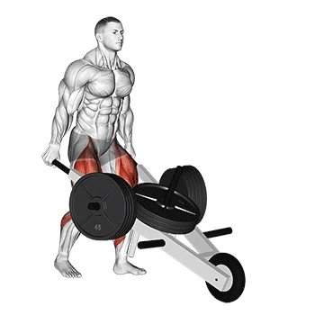 Strongman Wheelbarrow - Exclusive get you ultimate Strength for Core from X health blend   Animated Exercise  Library