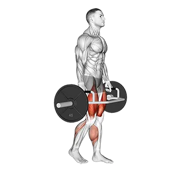Trap Bar Split Stance RDL - Exclusive get you ultimate Strength for Hamstrings